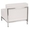 Emma and Oliver Contemporary LeatherSoftSoft Reception Modular Middle Chair